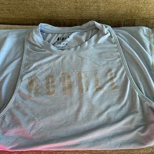 NoBull high neck tank. X small. Blue vista. Good used condition